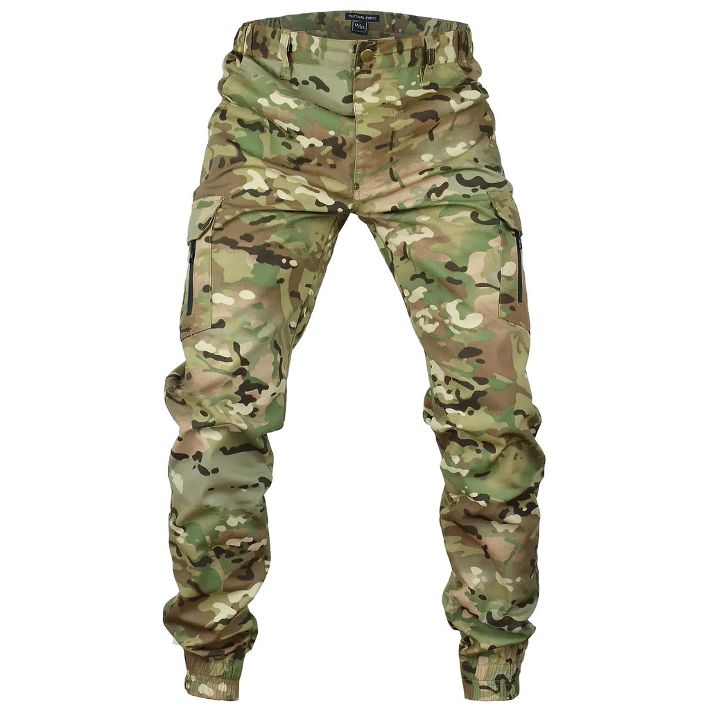 Pantalon randonnée militaire camouflage multi-poches tactique | Esprit Baroudeur