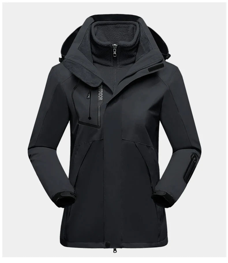 Veste de randonnée 3 en 1 imperméable et chaude | Esprit Baroudeur
