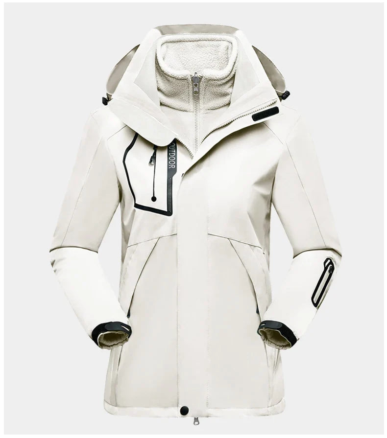 Veste de randonnée 3 en 1 imperméable et chaude | Esprit Baroudeur