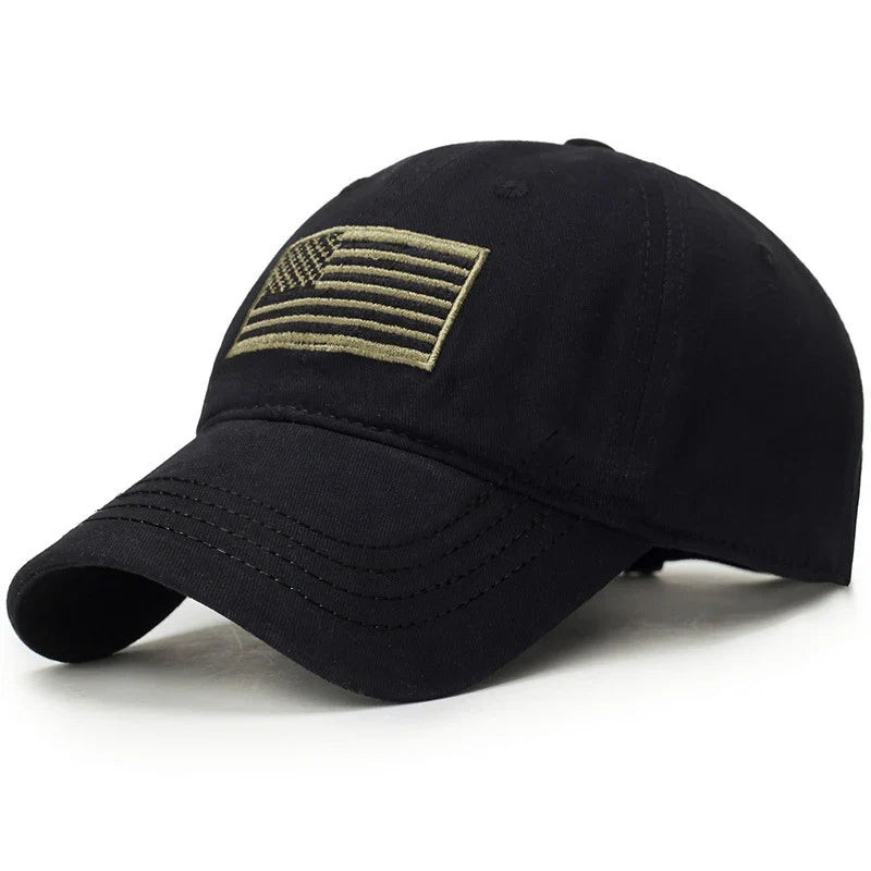 Casquette randonnée militaire style tactique patch drapeau | Esprit Baroudeur