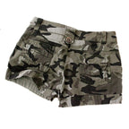 Short militaire de randonnée camouflage avec ceinture | Esprit Baroudeur