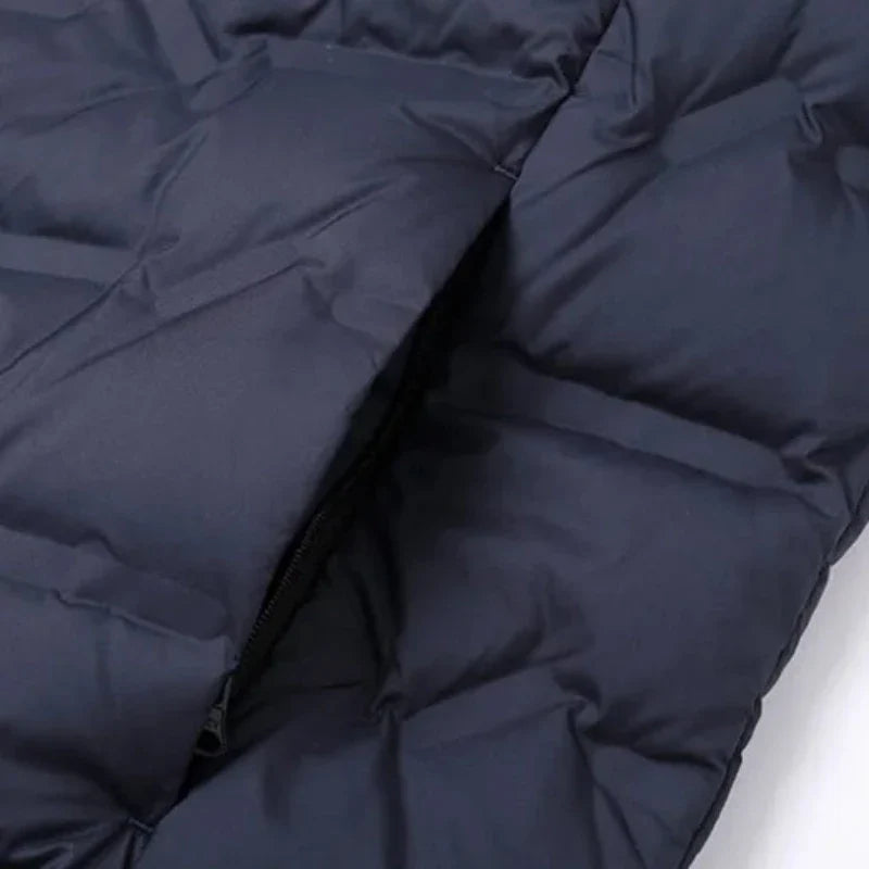 Doudoune en duvet légère à capuche hiver outdoor | Esprit Baroudeur
