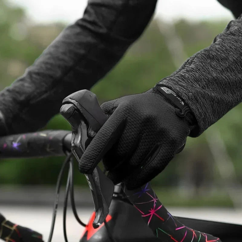 Gants de randonnée coupe-vent doigts complets tactiles | Esprit Baroudeur