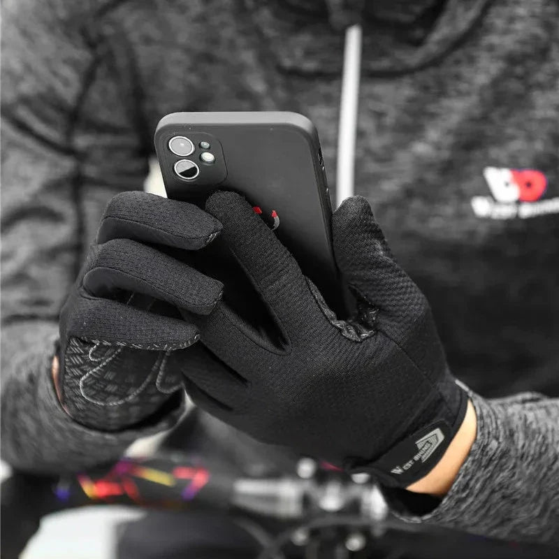 Gants de randonnée coupe-vent doigts complets tactiles | Esprit Baroudeur