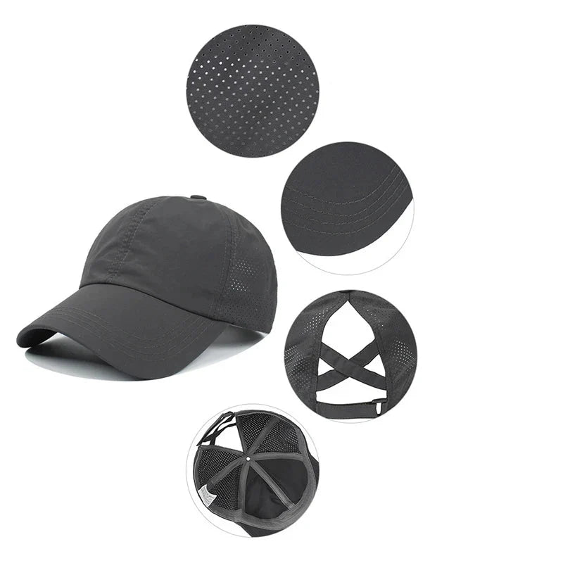 Casquette randonnée légère respirante dos ouvert | Esprit Baroudeur