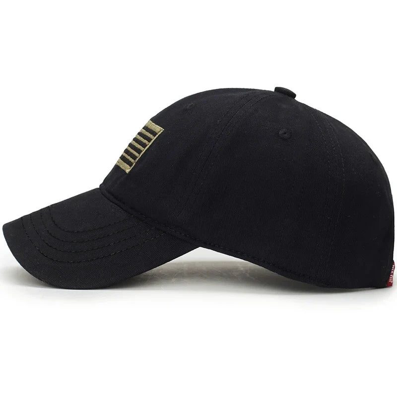 Casquette randonnée militaire style tactique patch drapeau | Esprit Baroudeur