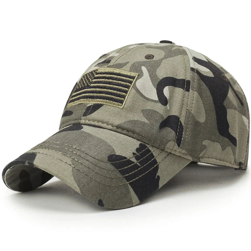 Casquette randonnée militaire style tactique patch drapeau | Esprit Baroudeur