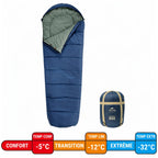 Sac de couchage 4 saisons -5°C momie synthétique – Esprit Baroudeur