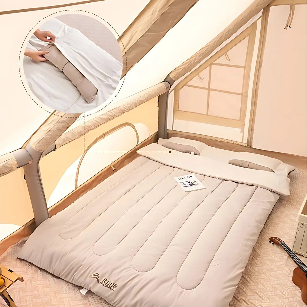 Sac de couchage 2 personnes double détachable – Esprit Baroudeur