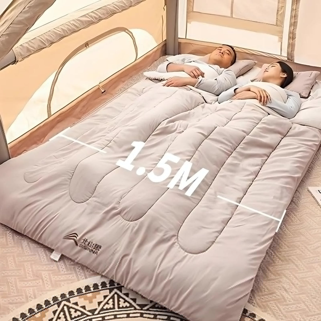 Sac de couchage 2 personnes double détachable – Esprit Baroudeur