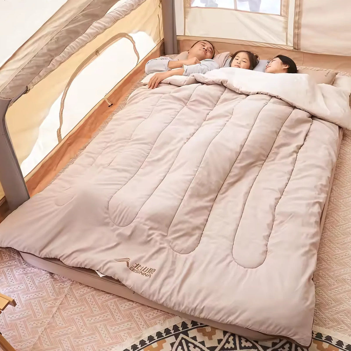 Sac de couchage 2 personnes double détachable – Esprit Baroudeur