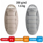 Sac de couchage XXL extra large 3 saisons – Esprit Baroudeur