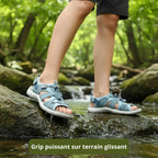 Sandales de rando légères à scratch pour sentiers | Esprit Baroudeur