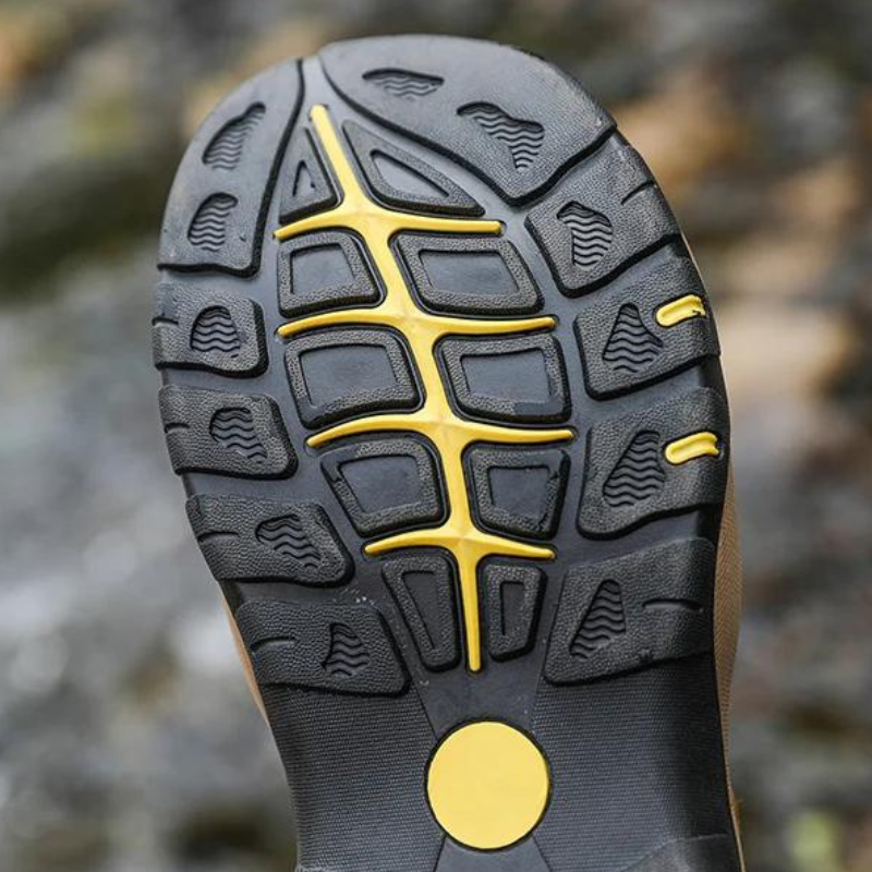 Sandales Trek Homme Cuir Imperméables Semelle Grip