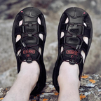 Sandales Trek Homme Cuir Imperméables Semelle Grip