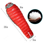 Sac de couchage grand froid -20°C en duvet d'oie – Esprit Baroudeur