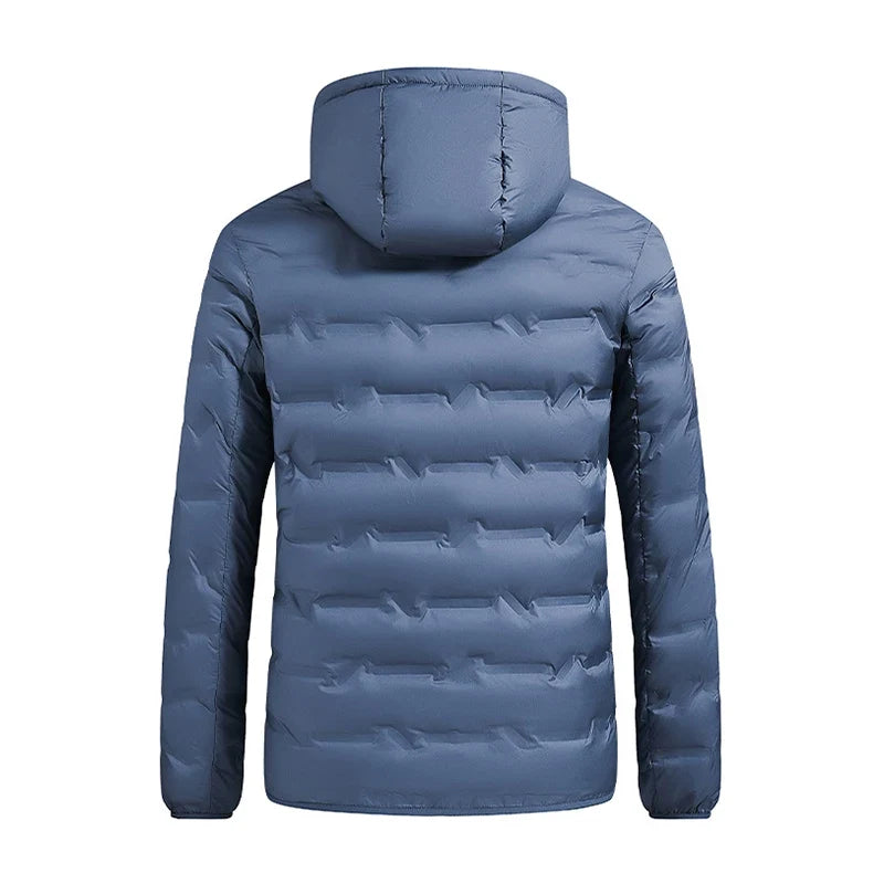 Doudoune en duvet légère à capuche hiver outdoor | Esprit Baroudeur