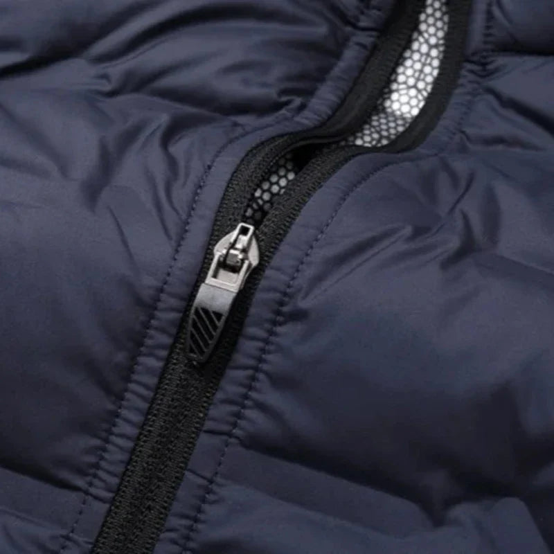 Doudoune en duvet légère à capuche hiver outdoor | Esprit Baroudeur