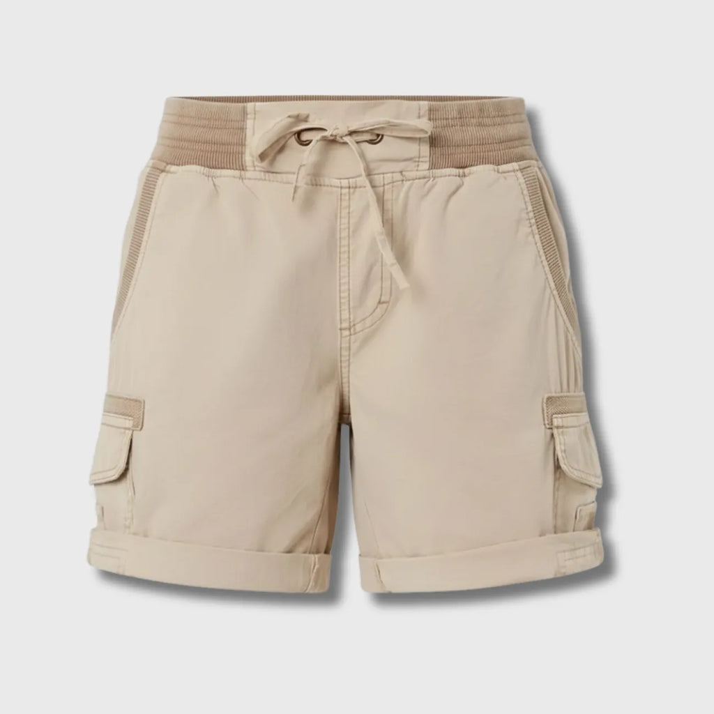 Short cargo avec poches latérales et taille élastiquée | Esprit Baroudeur
