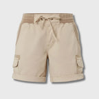 Short cargo avec poches latérales et taille élastiquée | Esprit Baroudeur