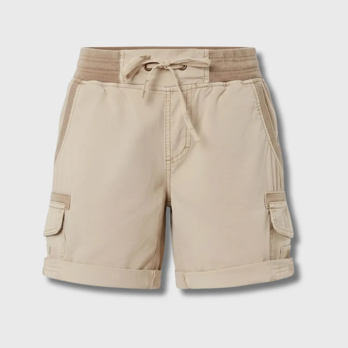 Short cargo avec poches latérales et taille élastiquée | Esprit Baroudeur