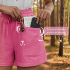 Short rando léger avec poches et ceinture élastique | Esprit Baroudeur