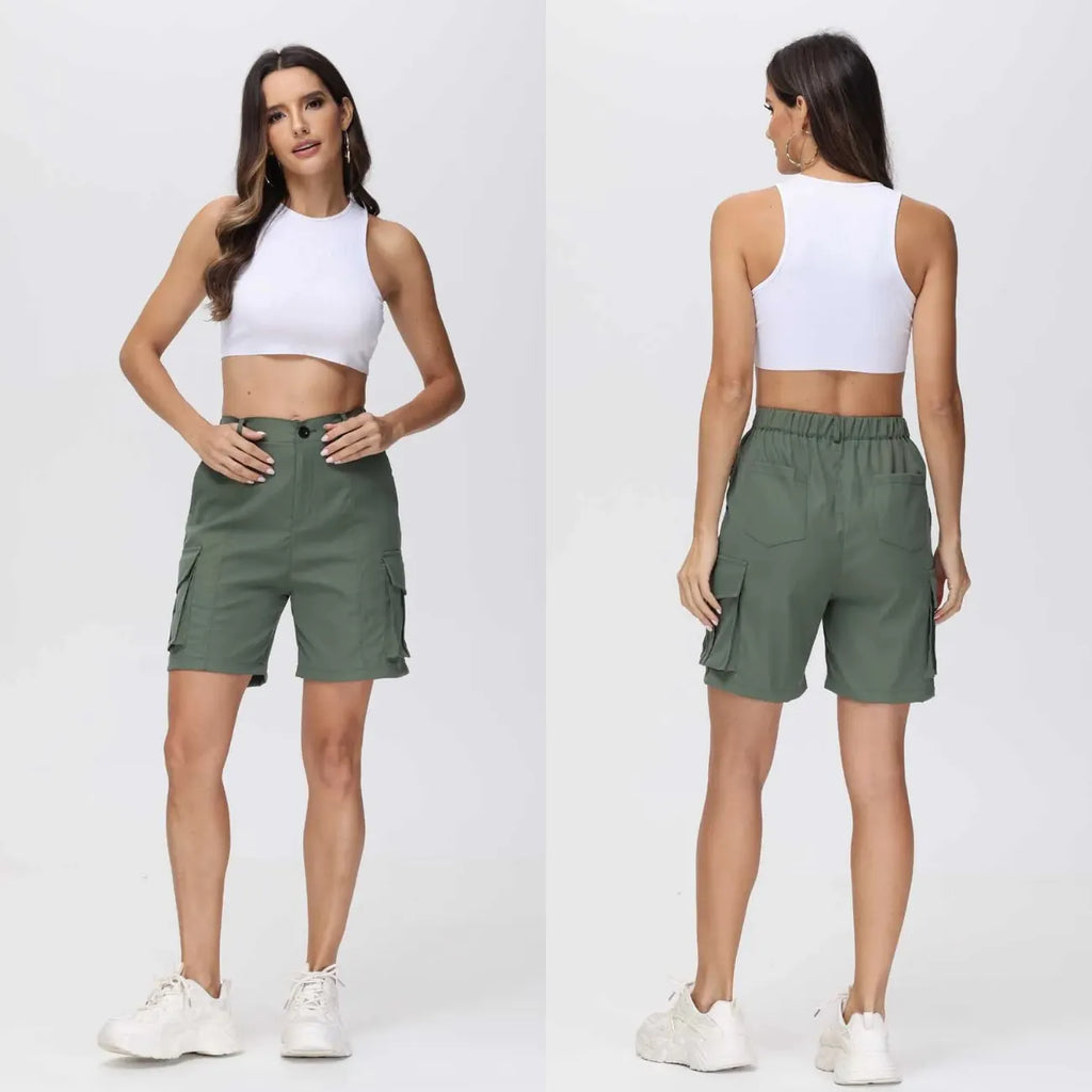 Short de trekking cargo avec poches latérales | Esprit Baroudeur