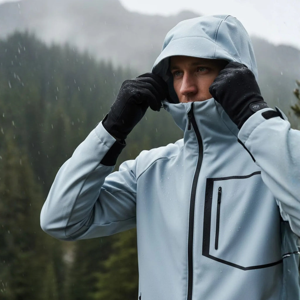 Veste outdoor imperméable à capuche pour randonnée | Esprit Baroudeur
