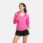 Veste de randonnée imperméable coupe-vent homme et femme