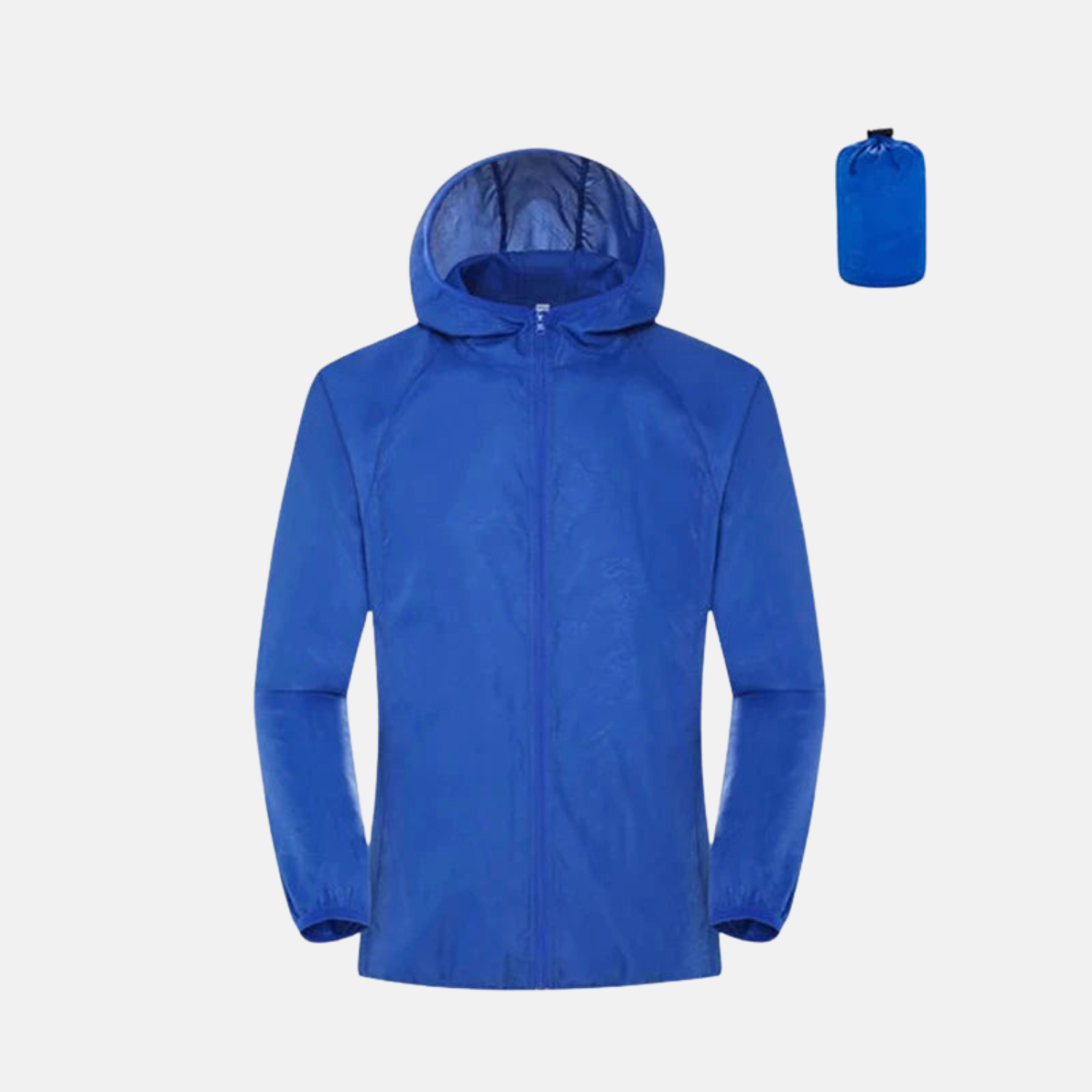 Veste de randonnée imperméable coupe-vent homme et femme