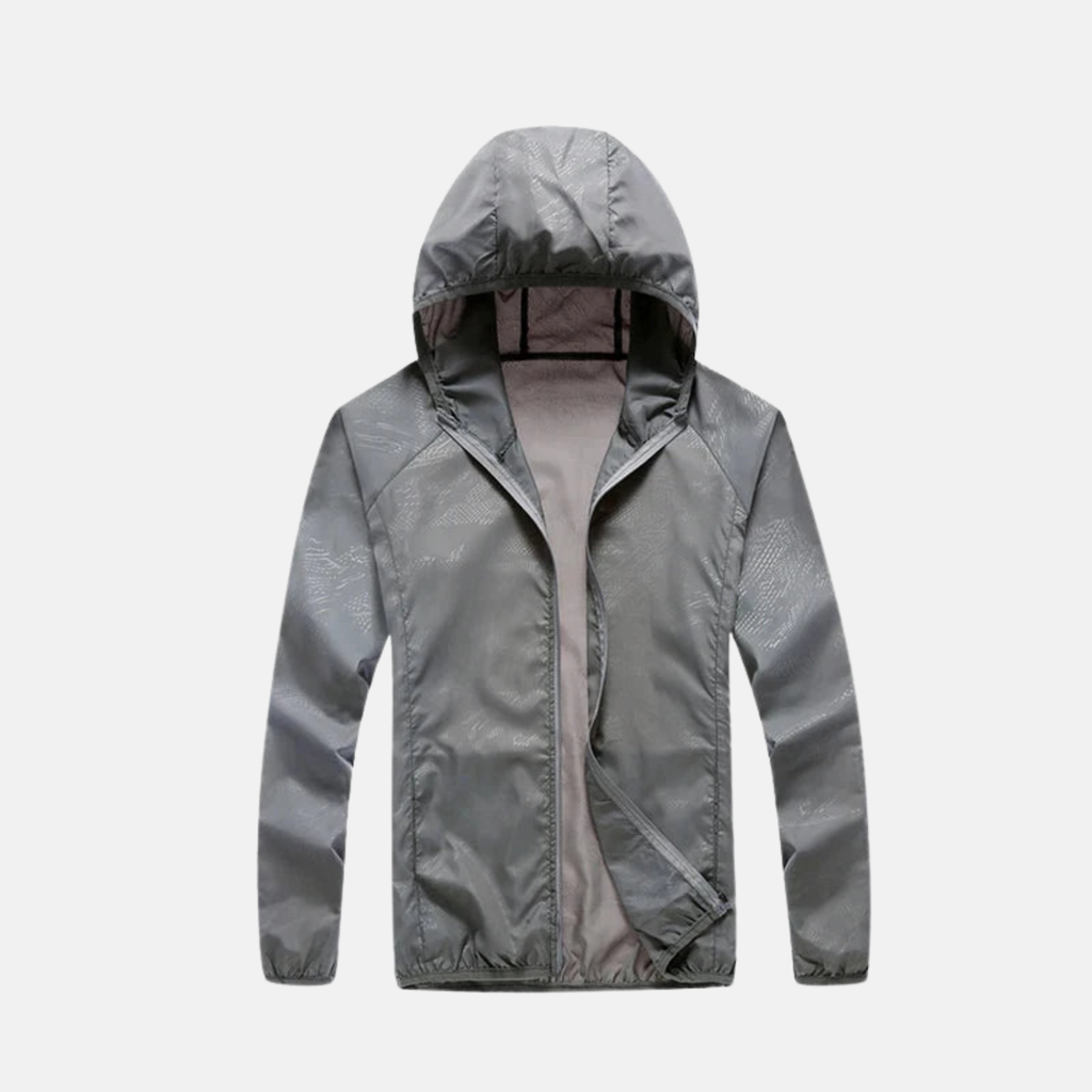 Veste de randonnée imperméable coupe-vent homme et femme