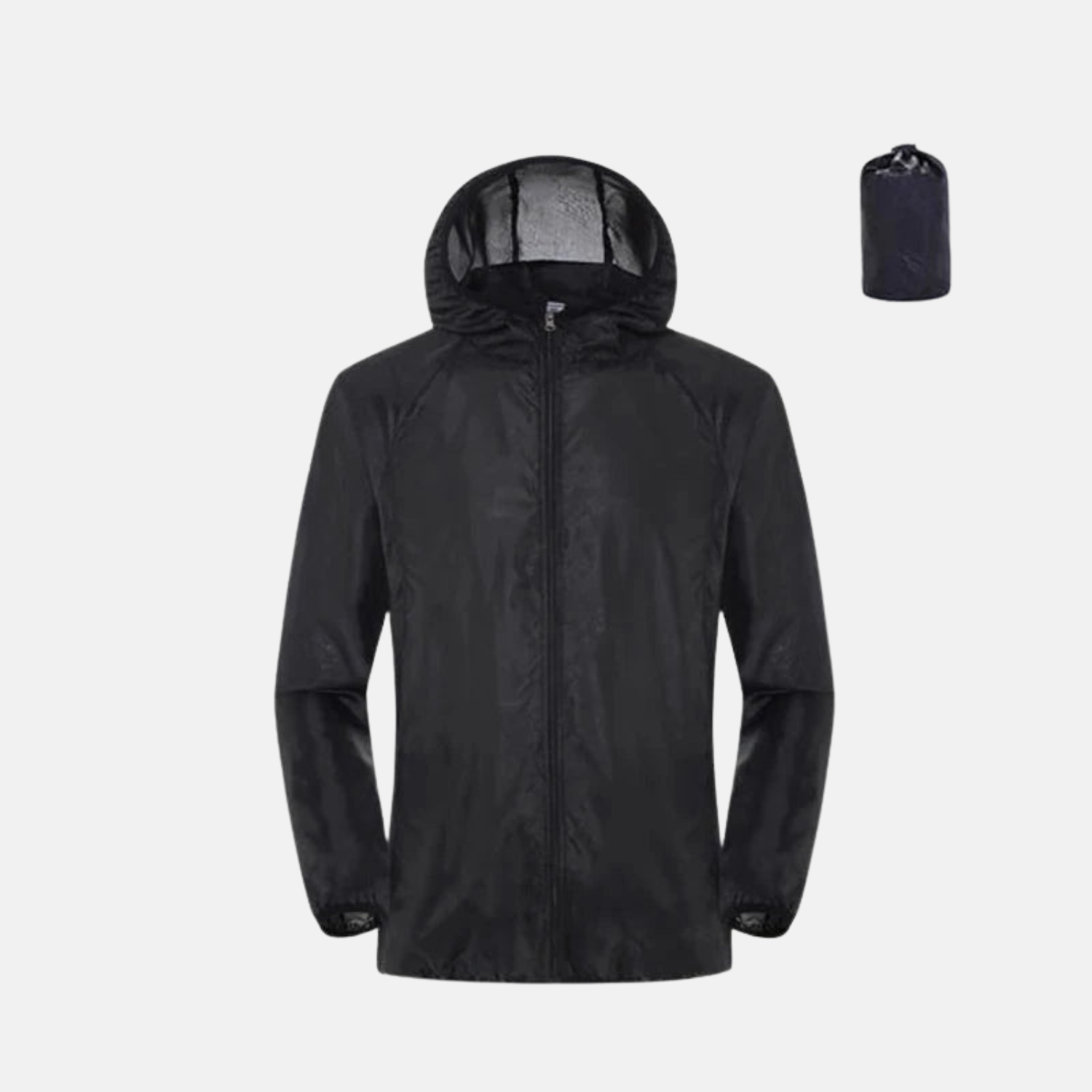 Veste de randonnée imperméable coupe-vent homme et femme