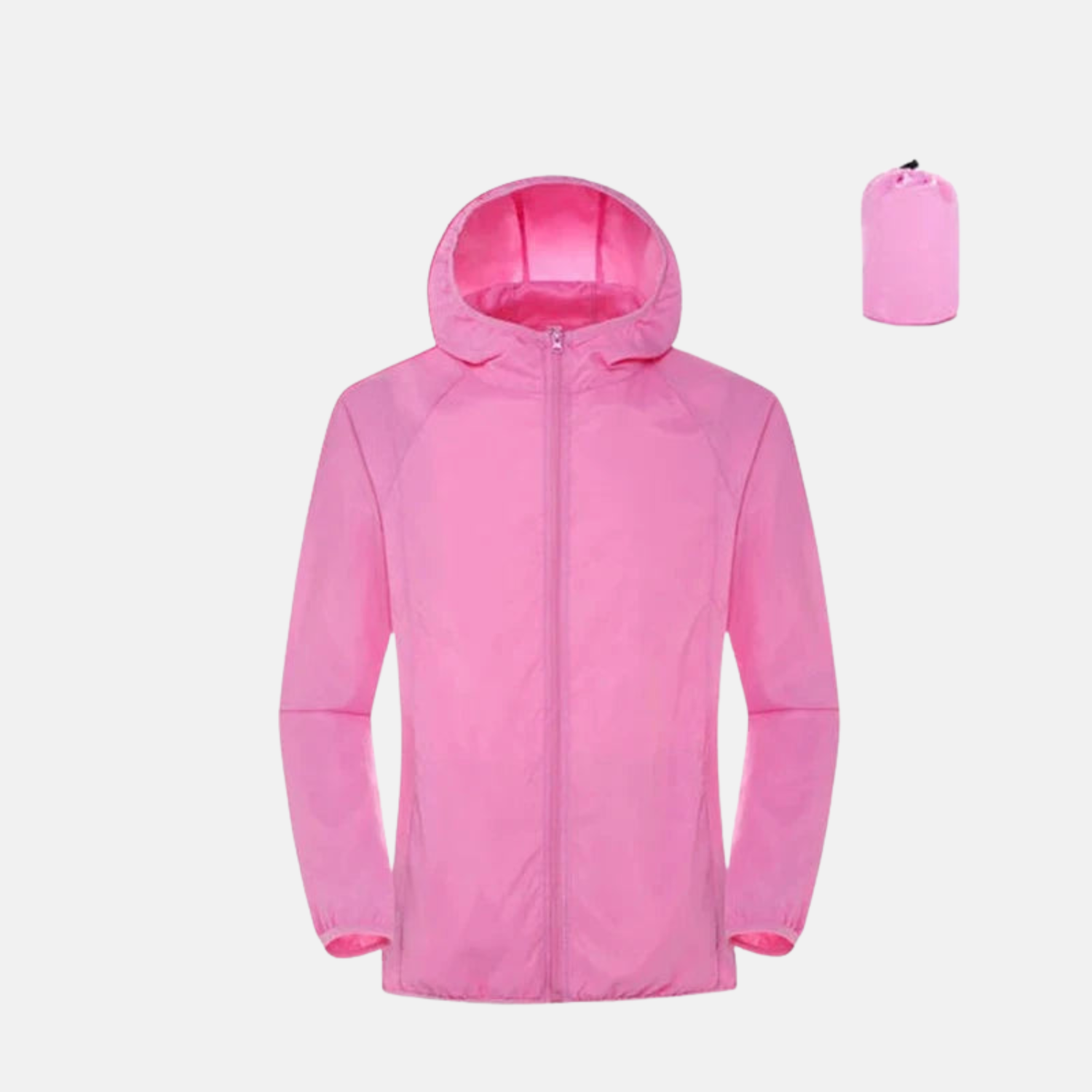 Veste de randonnée imperméable coupe-vent homme et femme