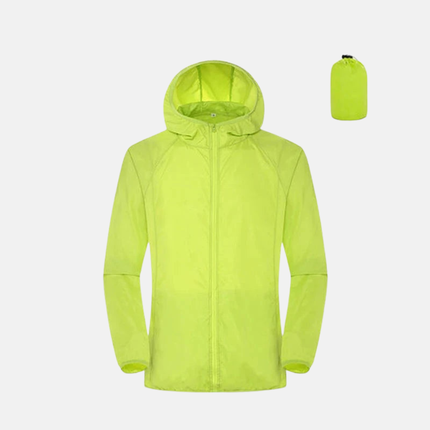 Veste de randonnée imperméable coupe-vent homme et femme