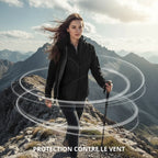 Veste outdoor 3 en 1 imperméable coupe-vent capuche | Esprit Baroudeur