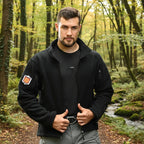 Veste Polaire zippée col montant multi-poches outdoor | Esprit Baroudeur