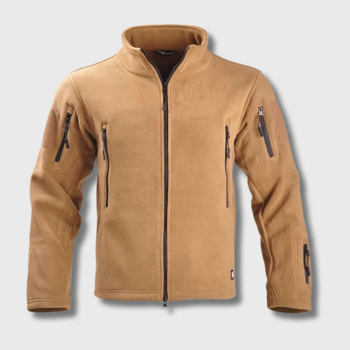 Veste Polaire zippée col montant multi-poches outdoor | Esprit Baroudeur