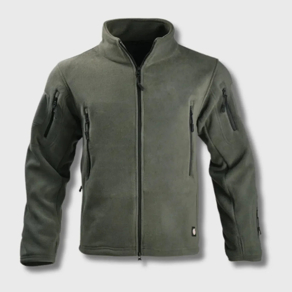 Veste Polaire zippée col montant multi-poches outdoor | Esprit Baroudeur