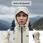 Veste randonnée imperméable à capuche légère | Esprit Baroudeur