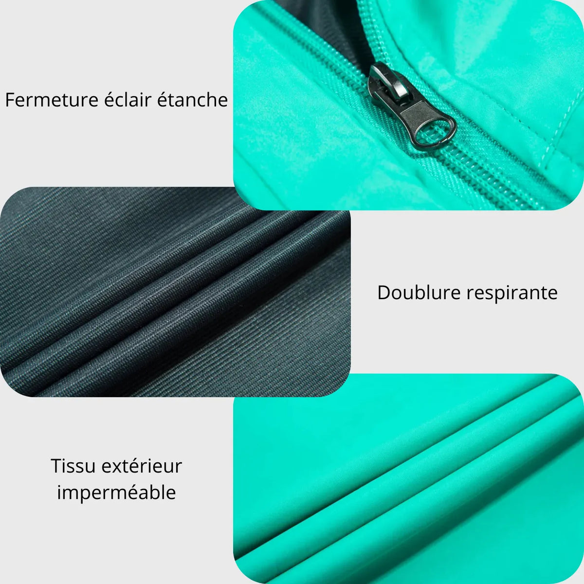 Veste de montagne imperméable à capuche pour randonnée | Esprit Baroudeur