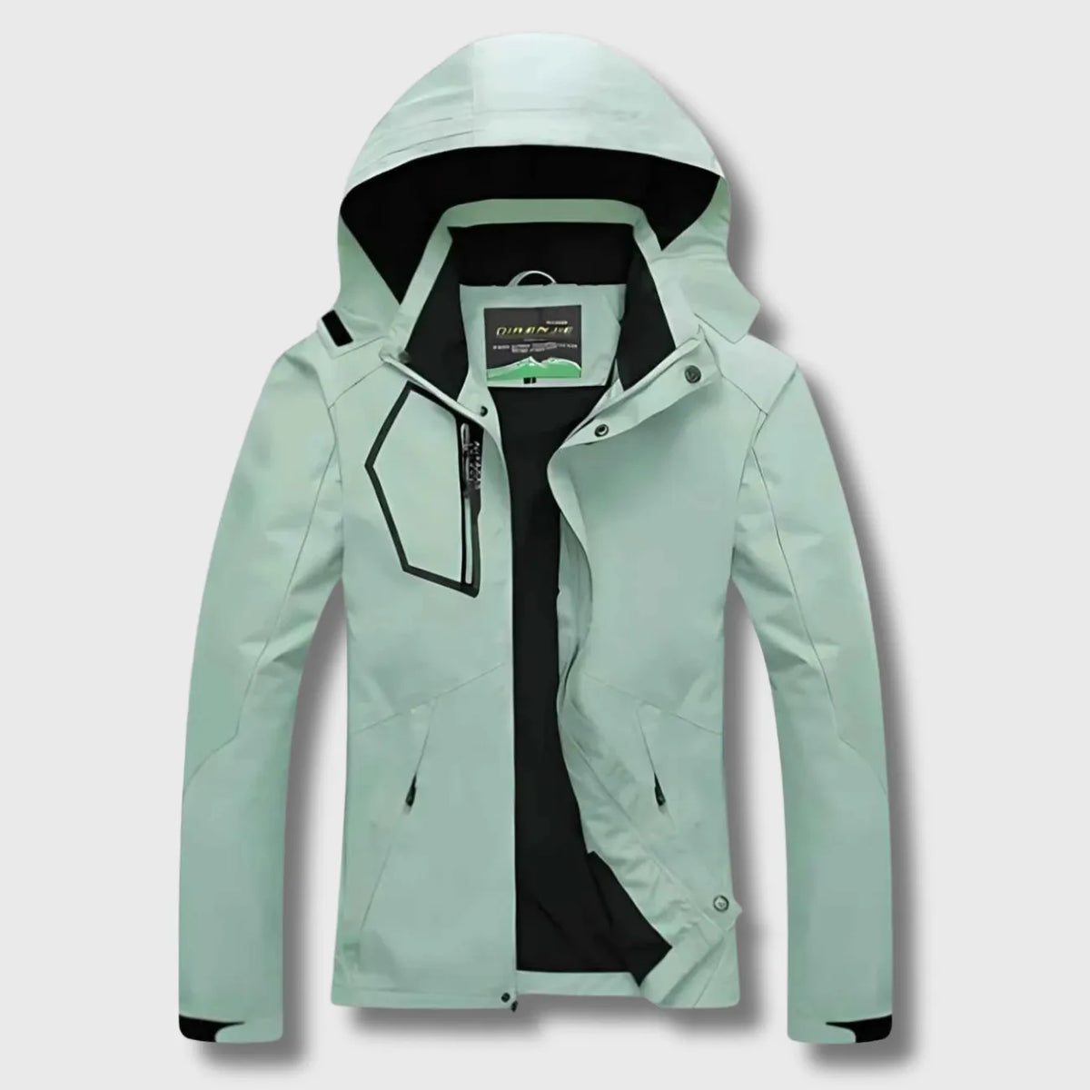Veste de trekking DWR imperméable à capuche outdoor | Esprit Baroudeur