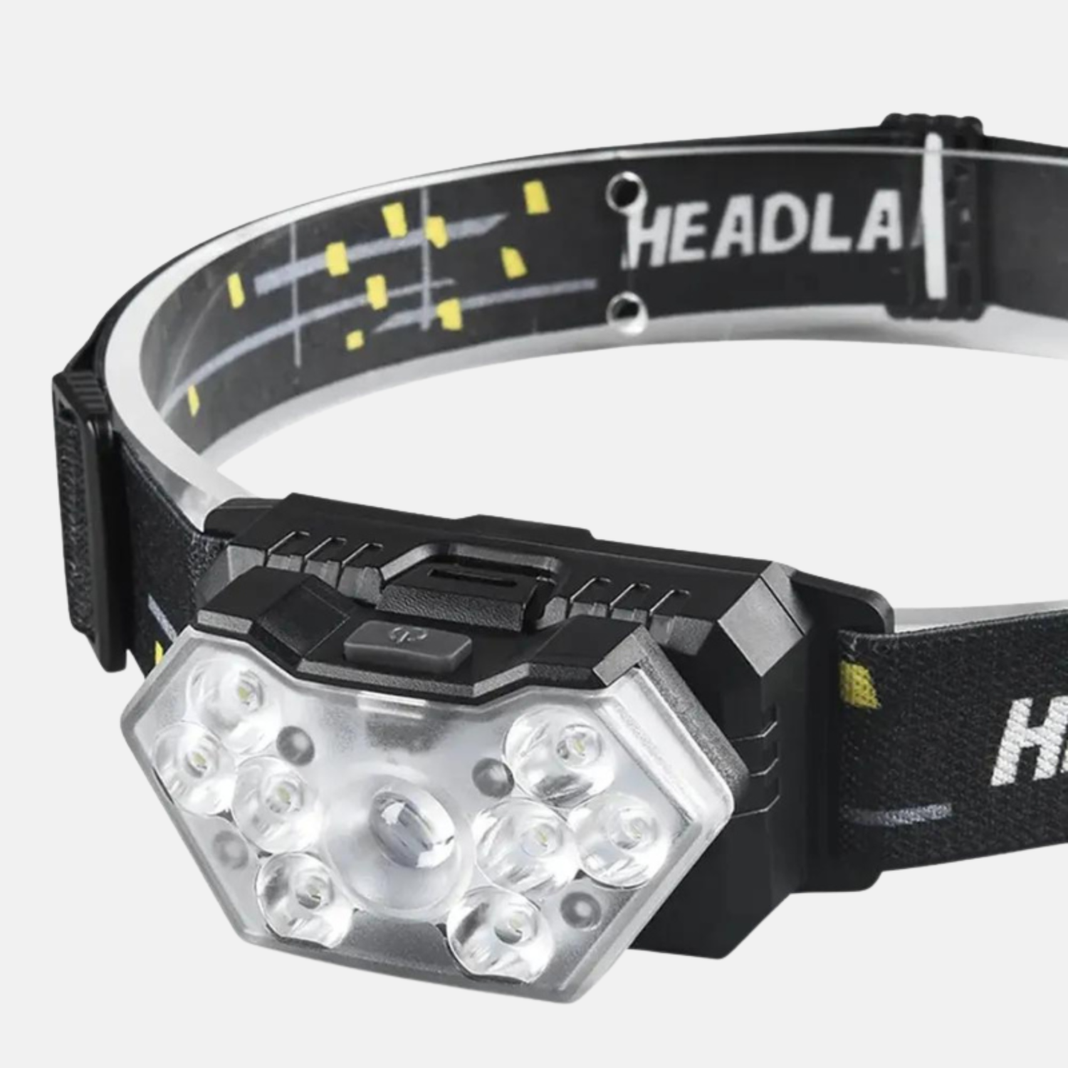 Lampe Frontale puissante | 9 LED