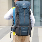 Sac à dos randonnée 70L avec housse de pluie | Esprit Baroudeur