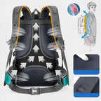 Sac à dos randonnée 55L compartiments multiples trekking | Esprit Baroudeur