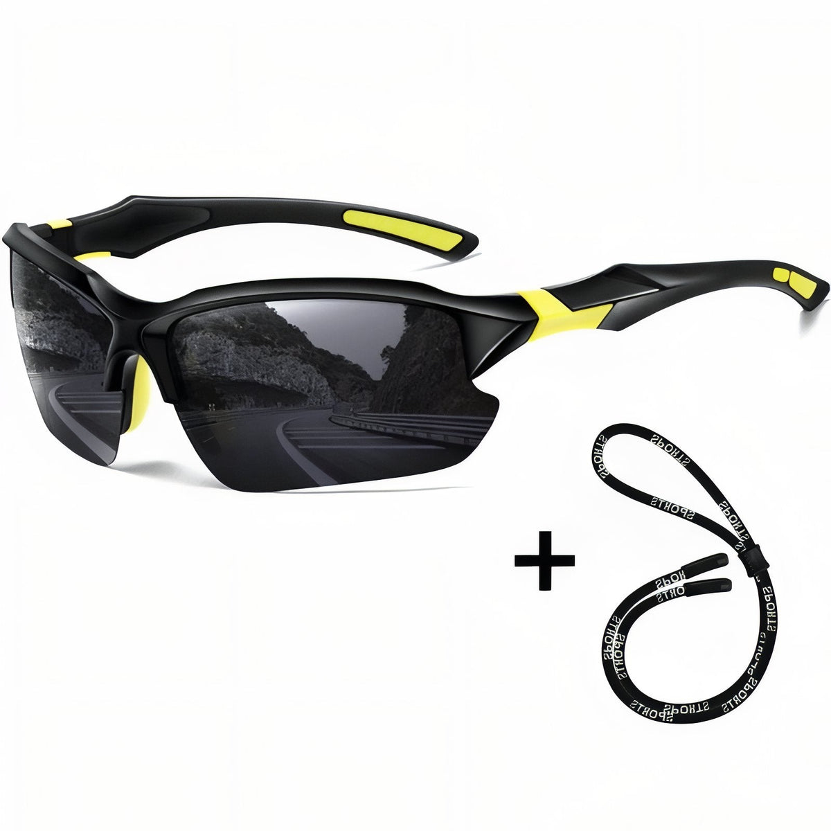Lunettes de randonnée polarisées avec cordon de maintien | Esprit Baroudeur