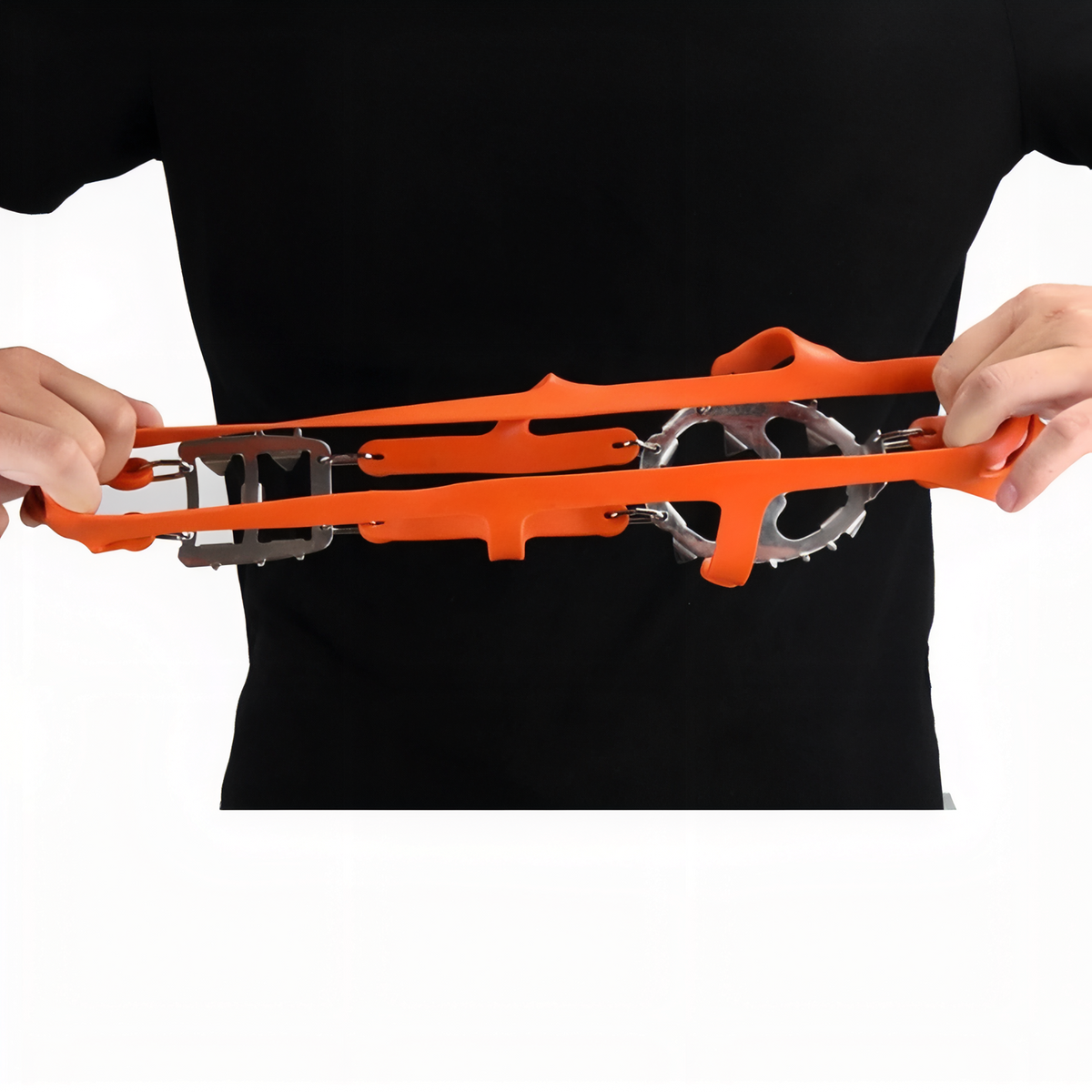 Crampons randonnée neige 18 dents acier inoxydable | Esprit Baroudeur