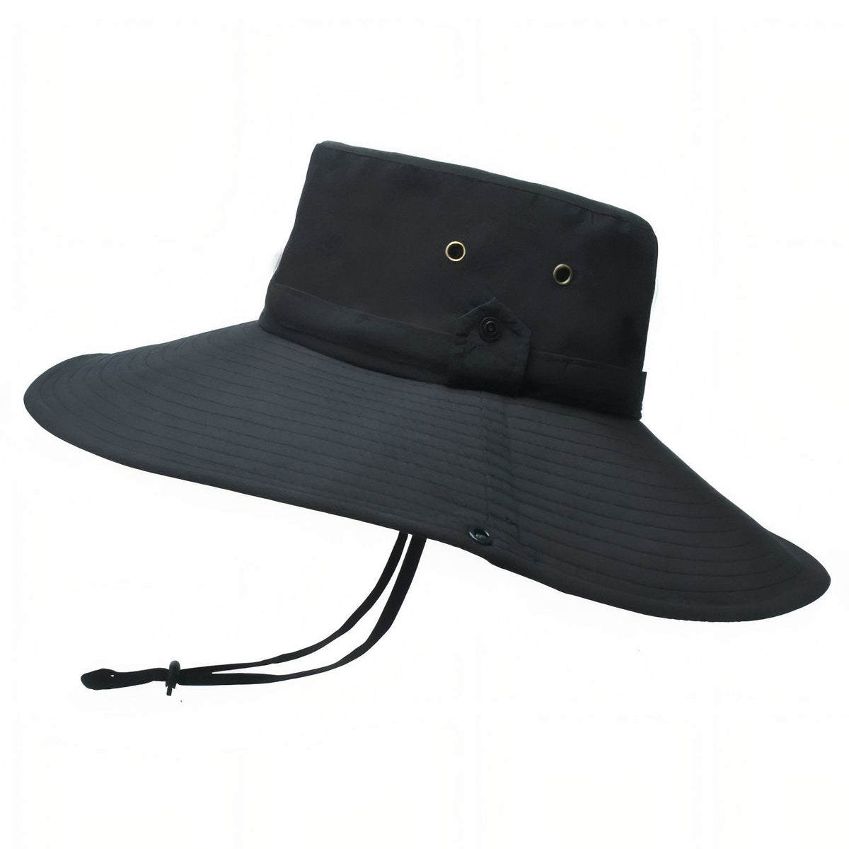 Chapeau de randonnée imperméable à large bord avec jugulaire | Esprit Baroudeur