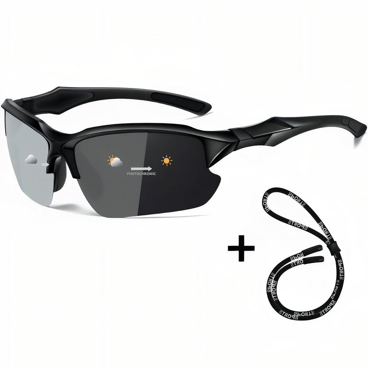 Lunettes de randonnée polarisées avec cordon de maintien | Esprit Baroudeur