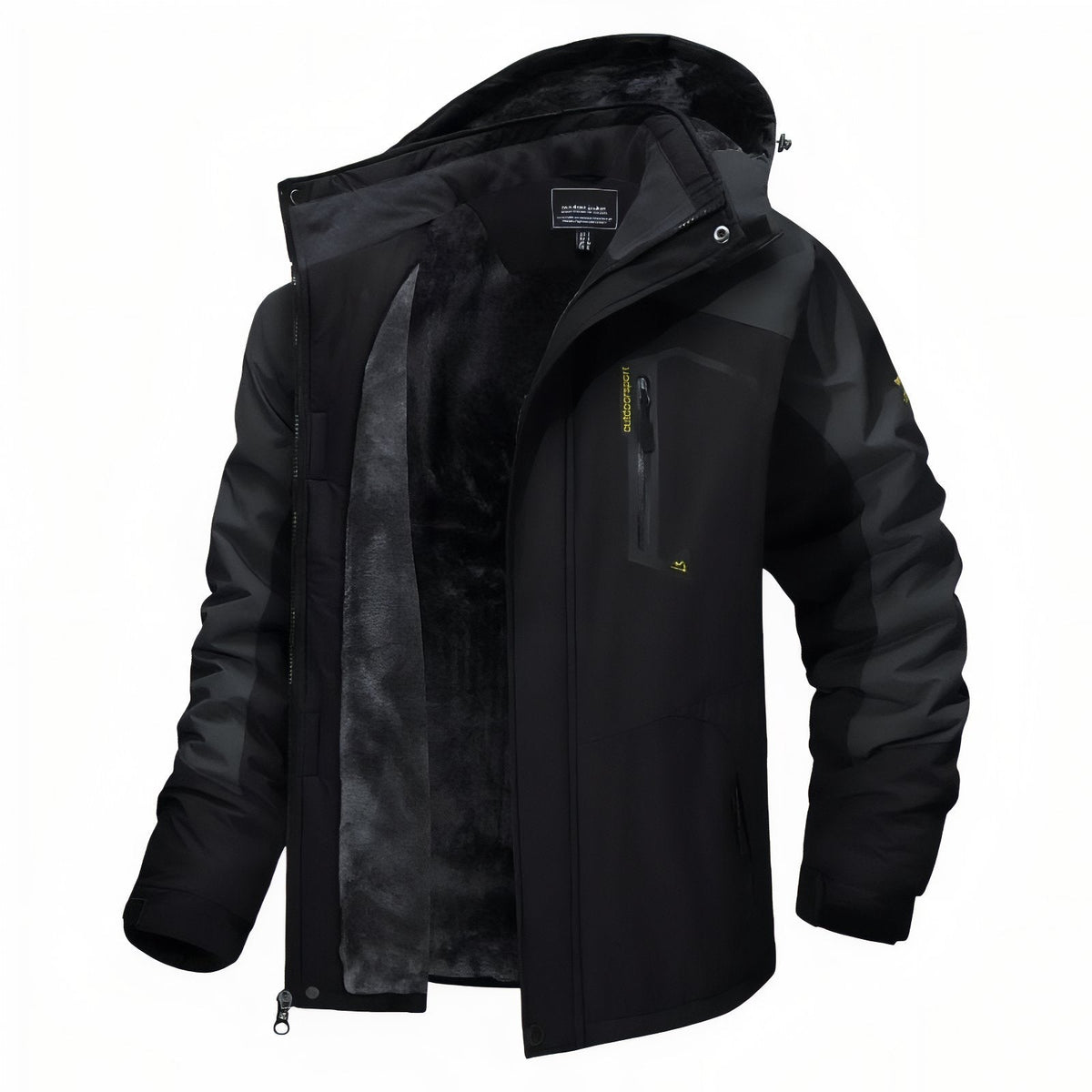Veste chaude randonnée doublée polaire imperméable hiver | Esprit Baroudeur