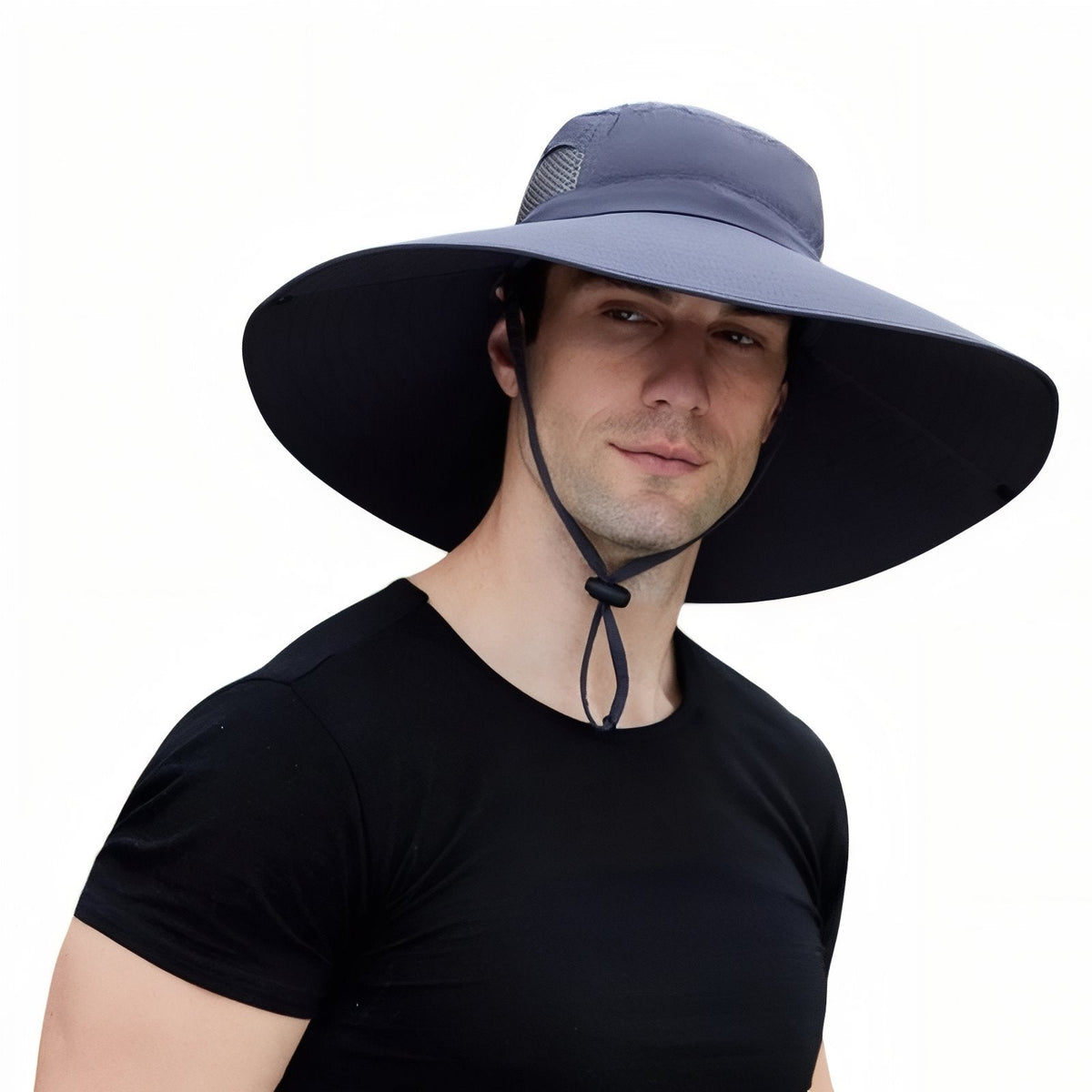 Chapeau randonnée anti-UV avec protection nuque et visage | Esprit Baroudeur